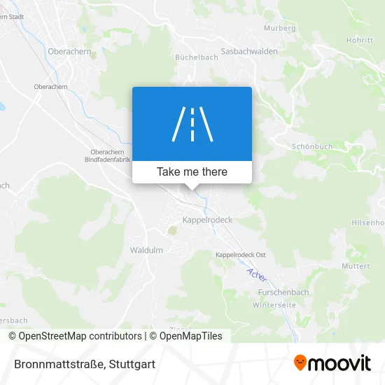 Карта Bronnmattstraße