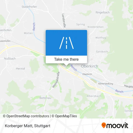 Карта Korberger Matt