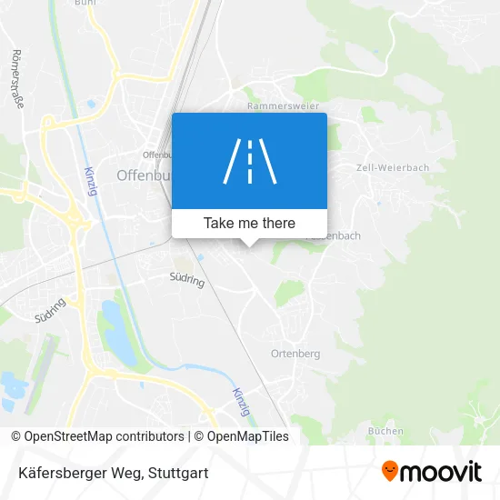 Карта Käfersberger Weg
