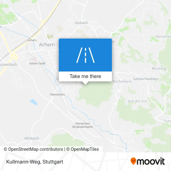 Карта Kullmann-Weg