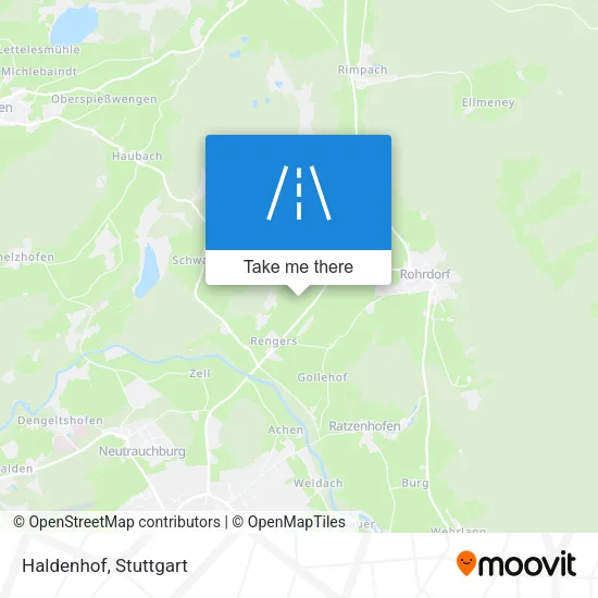 Haldenhof map