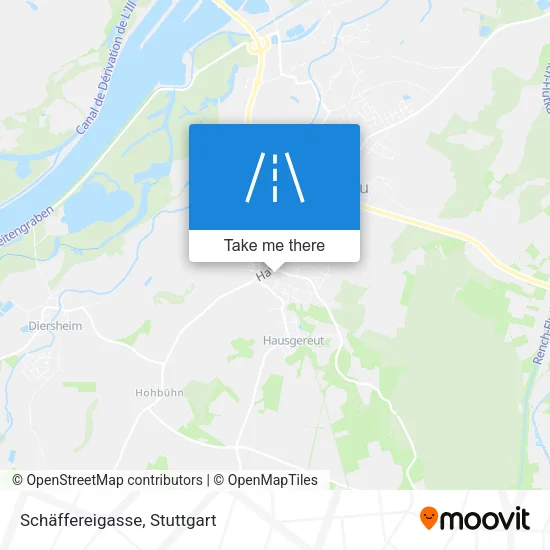 Карта Schäffereigasse