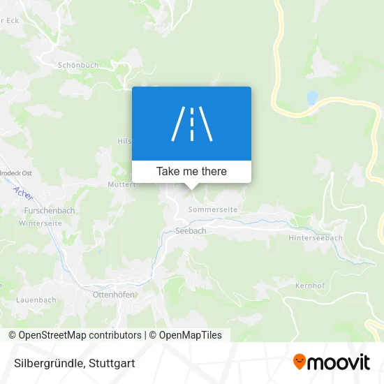 Карта Silbergründle