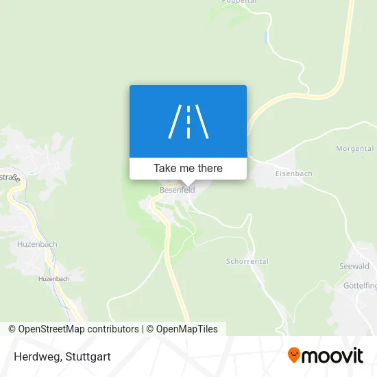 Карта Herdweg