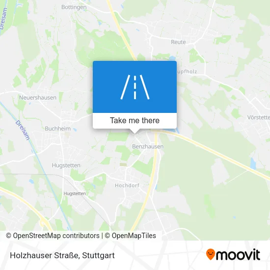 Карта Holzhauser Straße