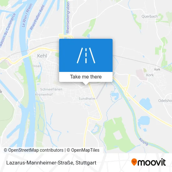 Карта Lazarus-Mannheimer-Straße