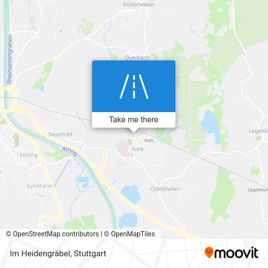 Im Heidengräbel map