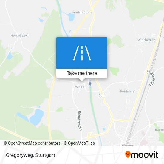 Карта Gregoryweg