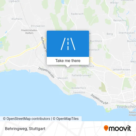 Карта Behringweg