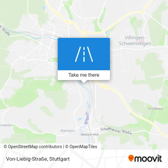 Карта Von-Liebig-Straße