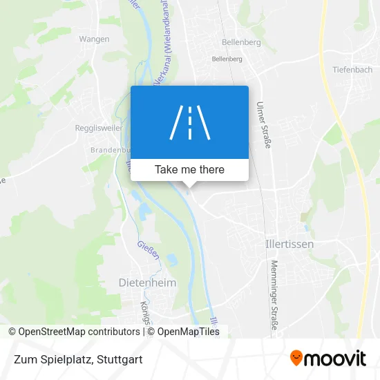 Карта Zum Spielplatz