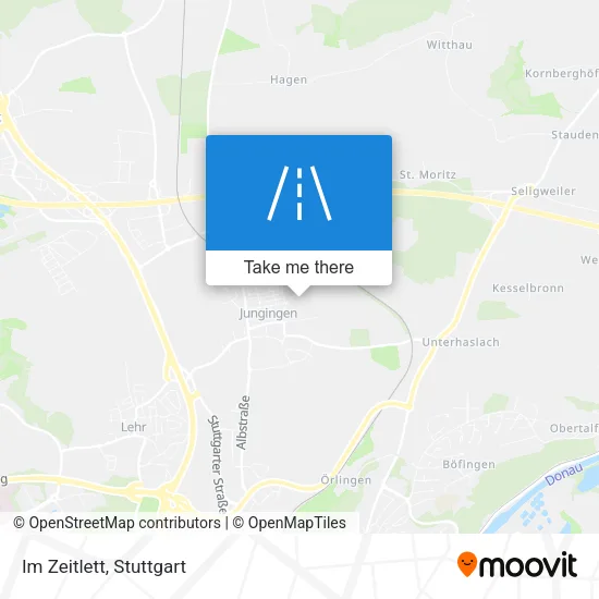 Карта Im Zeitlett