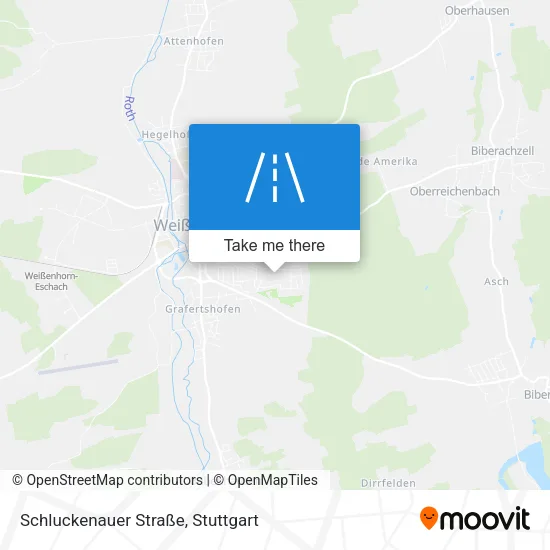 Карта Schluckenauer Straße