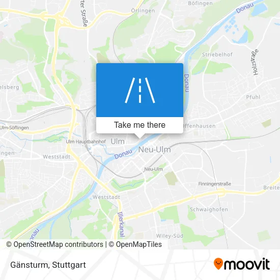 Gänsturm map