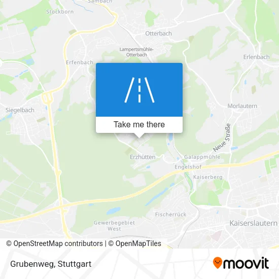 Grubenweg map