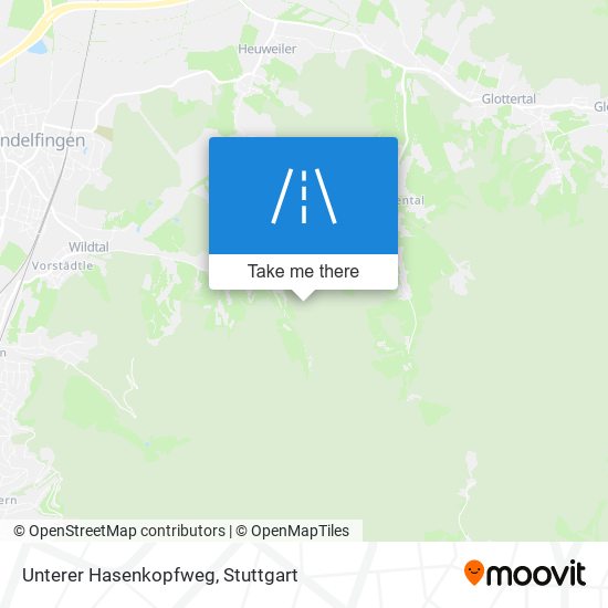 Unterer Hasenkopfweg map