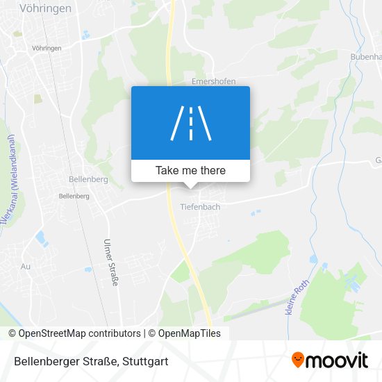 Bellenberger Straße map