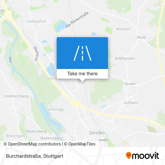 Карта Burchardstraße