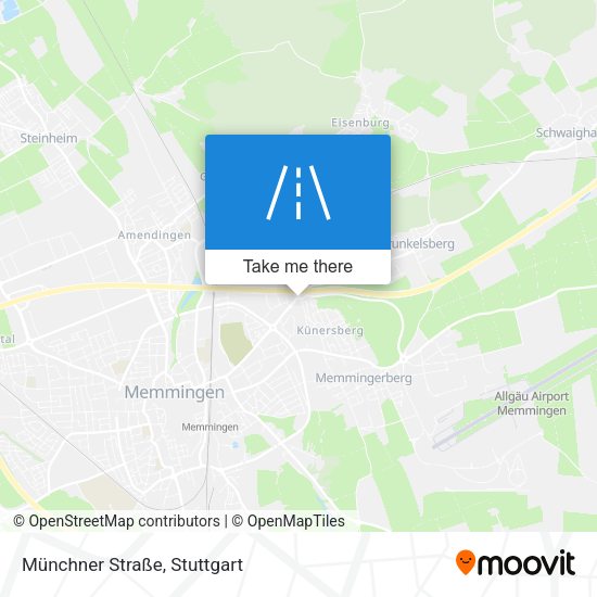 Münchner Straße map