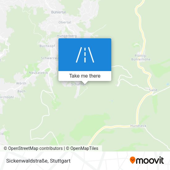 Sickenwaldstraße map