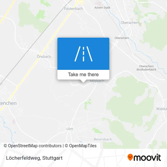 Löcherfeldweg map