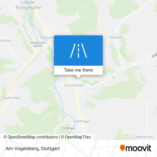Карта Am Vogelsberg