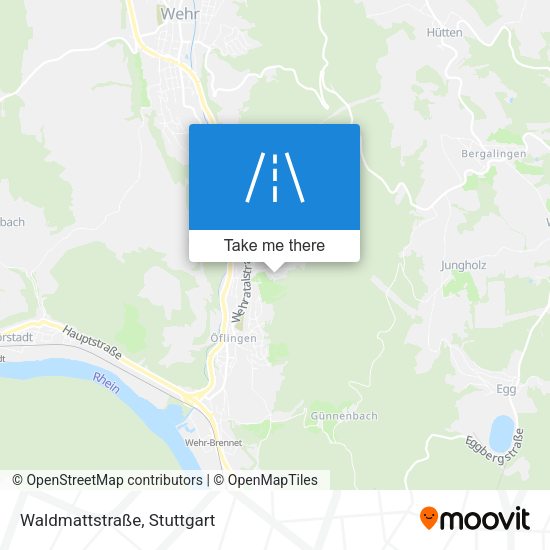 Waldmattstraße map