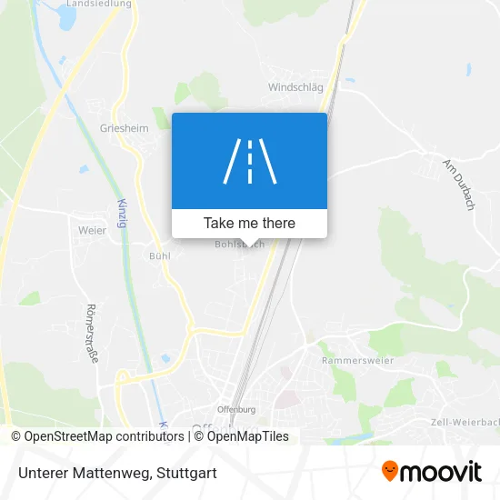 Карта Unterer Mattenweg