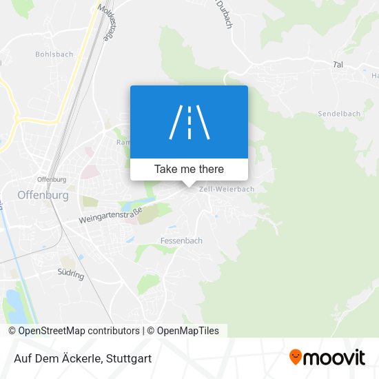 Auf Dem Äckerle map