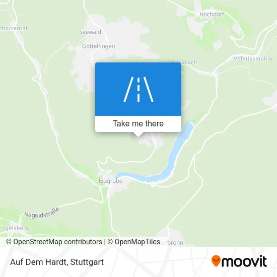 Карта Auf Dem Hardt