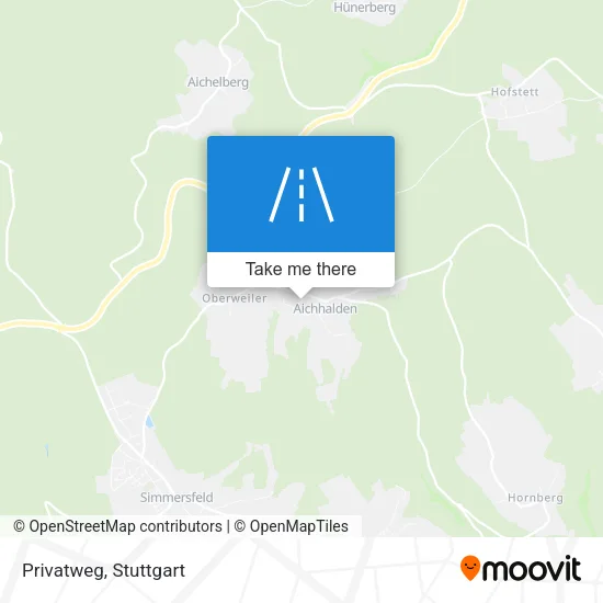 Карта Privatweg