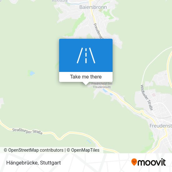 Hängebrücke map