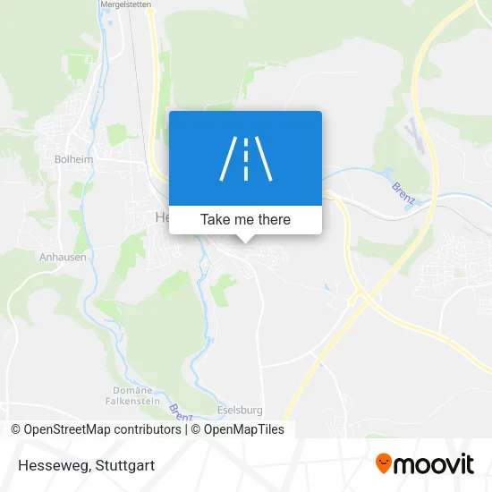 Карта Hesseweg