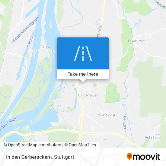 Карта In den Gerberackern