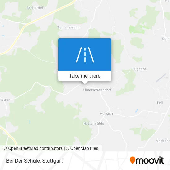 Карта Bei Der Schule