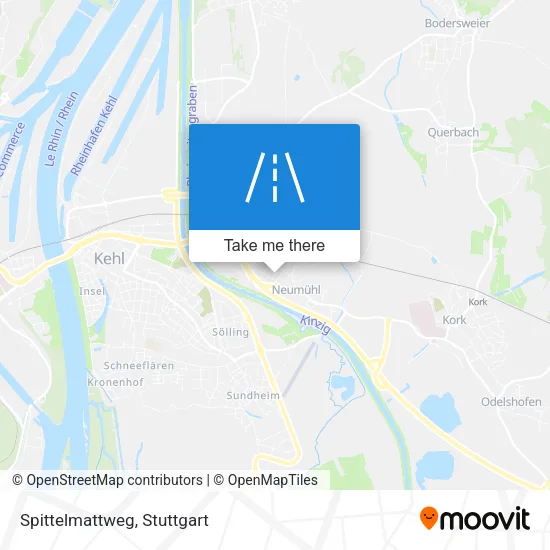Карта Spittelmattweg