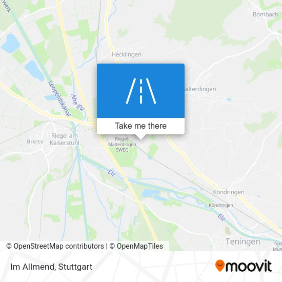 Карта Im Allmend