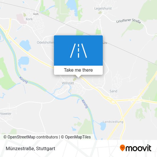 Münzestraße map