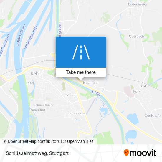 Schlüsselmattweg map