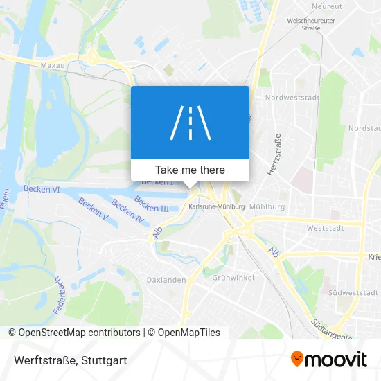Карта Werftstraße