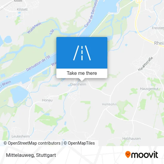 Карта Mittelauweg