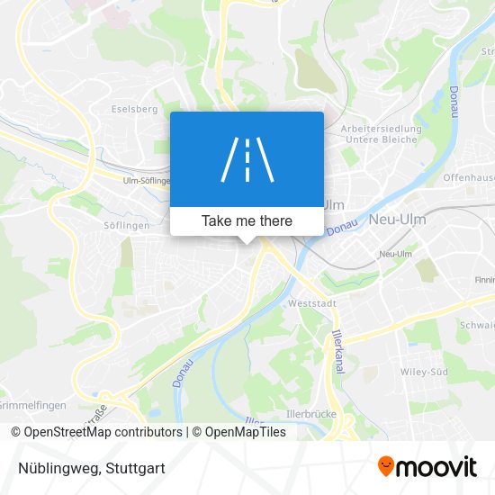 Nüblingweg map