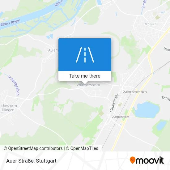 Карта Auer Straße