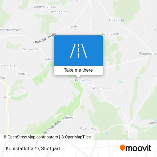 Карта Kohlstattstraße