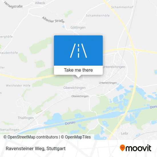 Карта Ravensteiner Weg