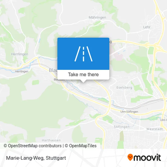 Карта Marie-Lang-Weg