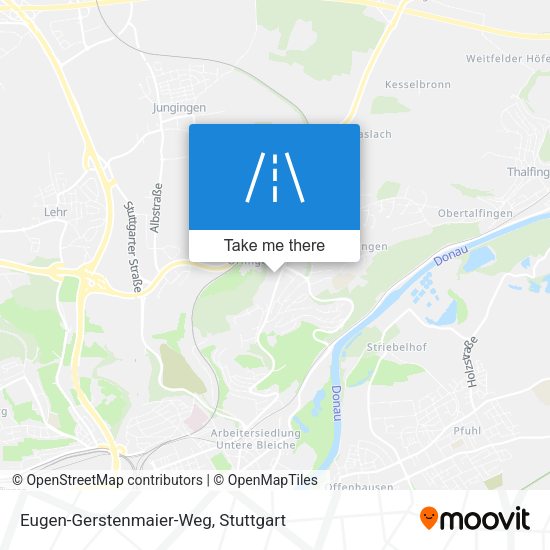 Eugen-Gerstenmaier-Weg map