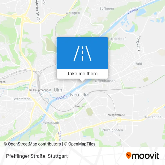Карта Pfefflinger Straße