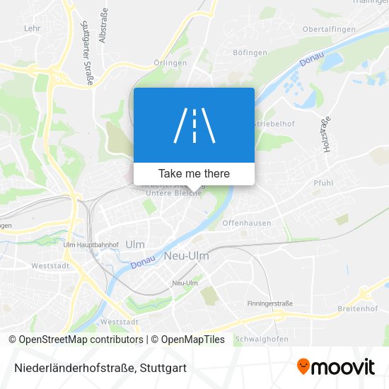 Niederländerhofstraße map