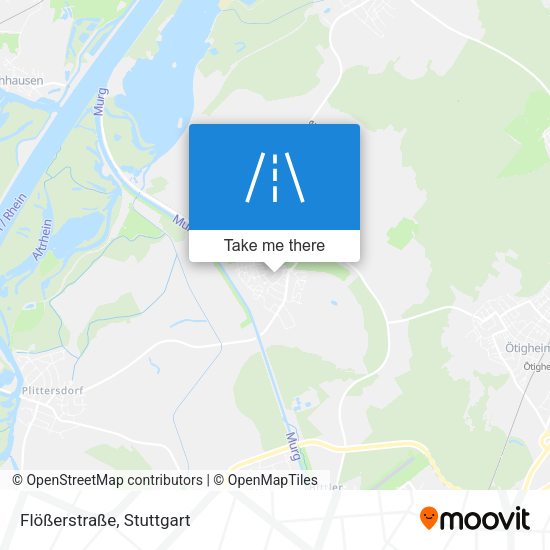 Flößerstraße map